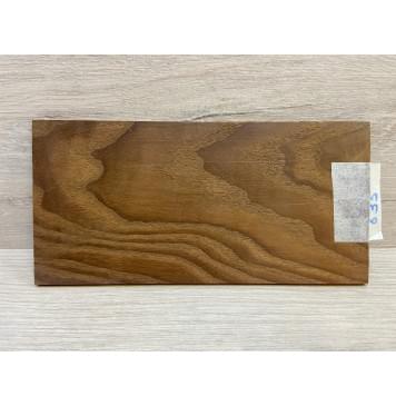 Ясень Печёный 180 гр заготовка накладки на головку грифа Тангент АА 5х96х190 мм-4