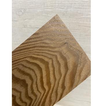 Ясень Печёный 180 гр заготовка накладки на головку грифа Тангент ААА 5х104х240 мм-6