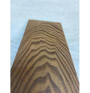 Ясень Печёный 180 гр заготовка накладки на головку грифа Тангент ААА 5х104х240 мм-5