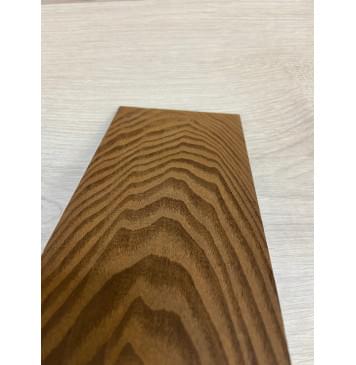 Ясень Печёный 180 гр заготовка накладки на головку грифа Тангент ААА 5х104х240 мм-8