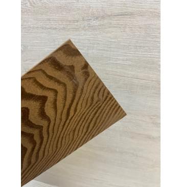 Ясень Печёный 180 гр заготовка накладки на головку грифа Тангент ААА 4х103х240 мм-5