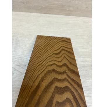 Ясень Печёный 180 гр заготовка накладки на головку грифа Тангент ААА 4х103х240 мм-6