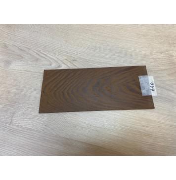 Ясень Печёный 180 гр заготовка накладки на головку грифа Тангент ААА 4.5х103х240 мм-1