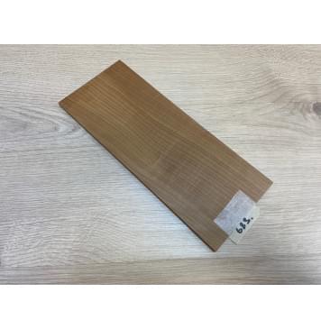 Клён Печёный 180 гр заготовка накладки на головку грифа Радиал АА 5х103х250 мм-0