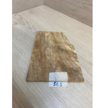 Берёза Болотная заготовка накладки на головку грифа Смешанный АА 9х110-143х190 мм-1