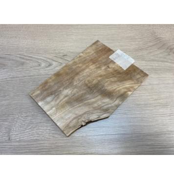 Берёза Болотная заготовка накладки на головку грифа Смешанный АА 9х110-143х190 мм-2