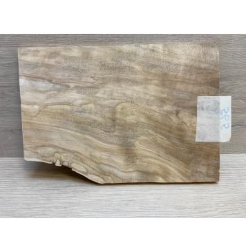 Берёза Болотная заготовка накладки на головку грифа Смешанный АА 9х110-143х190 мм-6