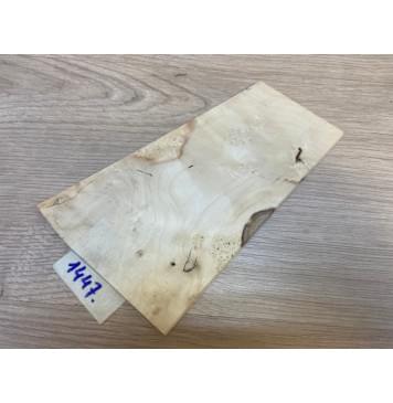 Клён Американский Каповый заготовка накладки на головку грифа Смешанный АА 4х115-74х184 мм-3