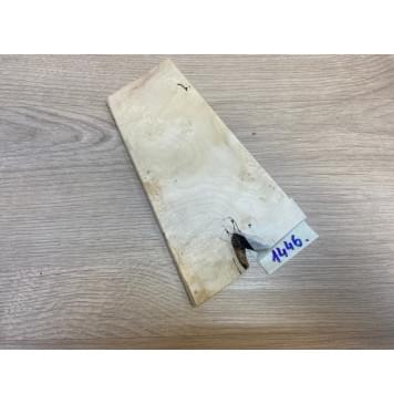 Клён Американский Каповый заготовка накладки на головку грифа Смешанный АА 6х102-71х183 мм-0