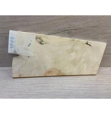 Клён Американский Каповый заготовка накладки на головку грифа Смешанный АА 6х102-71х183 мм-4