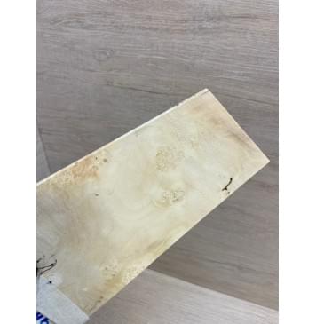 Клён Американский Каповый заготовка накладки на головку грифа Смешанный АА 6х102-71х183 мм-5