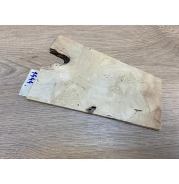 Клён Американский Каповый заготовка накладки на головку грифа Смешанный АА 5х130-83х185 мм-2