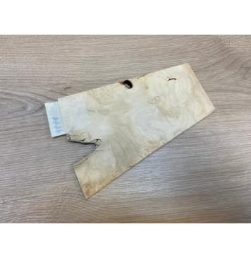 Клён Американский Каповый заготовка накладки на головку грифа Смешанный АА 5х130-83х185 мм-3