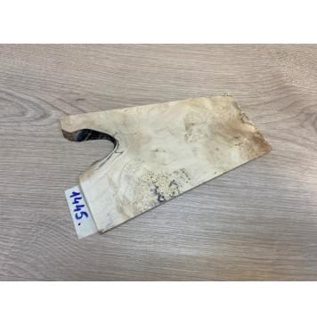 Клён Американский Каповый заготовка накладки на головку грифа Смешанный АА 4.5х130-79х182 мм-1