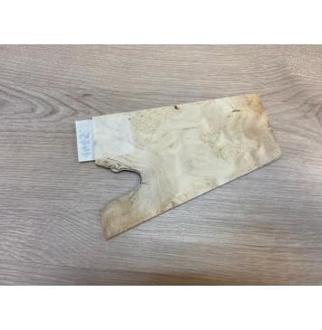 Клён Американский Каповый заготовка накладки на головку грифа Смешанный АА 4.5х130-79х182 мм-2