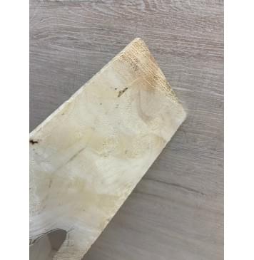 Клён Американский Каповый заготовка накладки на головку грифа Смешанный АА 4.5х130-79х182 мм-3