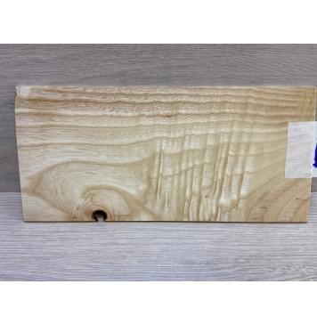 Ясень Белый Волнистый заготовка накладки на головку грифа Смешанный ААА Волна АА 4х114х245 мм-3