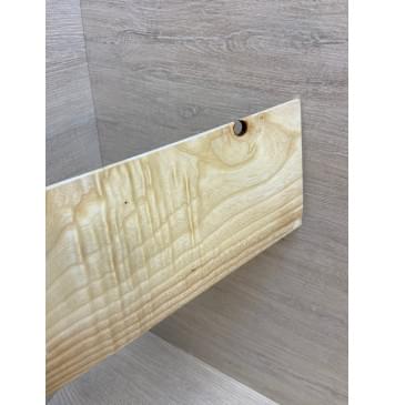 Ясень Белый Волнистый заготовка накладки на головку грифа Смешанный ААА Волна АА 4х114х245 мм-5