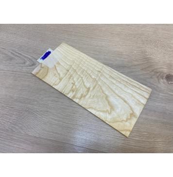 Ясень Белый Волнистый заготовка накладки на головку грифа Смешанный ААА Волна АА 4х114х245 мм-2