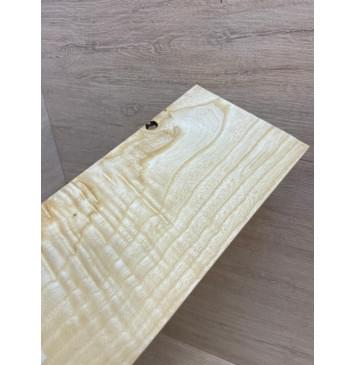 Ясень Белый Волнистый заготовка накладки на головку грифа Смешанный ААА Волна АА 4х114х245 мм-5