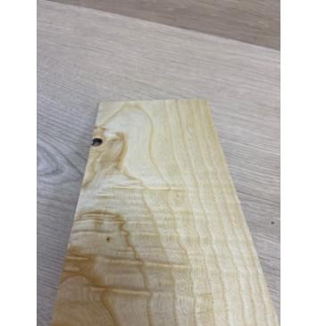 Ясень Белый Волнистый заготовка накладки на головку грифа Смешанный ААА Волна АА 4х114х245 мм-6