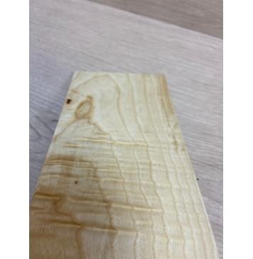 Ясень Белый Волнистый заготовка накладки на головку грифа Смешанный ААА Волна АА 4х114х245 мм-4