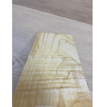 Ясень Белый Волнистый заготовка накладки на головку грифа Смешанный ААА Волна АА 4х114х245 мм-5