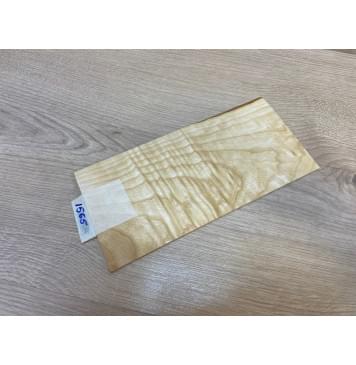 Ясень Белый Волнистый заготовка накладки на головку грифа Смешанный ААА Волна АА 5х114х245 мм-2