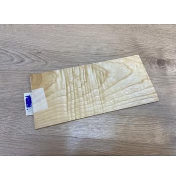 Ясень Белый Волнистый заготовка накладки на головку грифа Смешанный ААА Волна АА 5х114х245 мм-1
