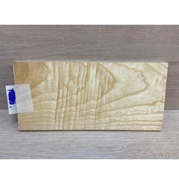 Ясень Белый Волнистый заготовка накладки на головку грифа Смешанный ААА Волна АА 5х114х245 мм-0
