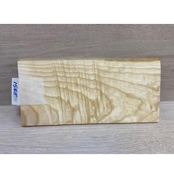 Ясень Белый Волнистый заготовка накладки на головку грифа Смешанный ААА Волна АА 5х114х245 мм-3