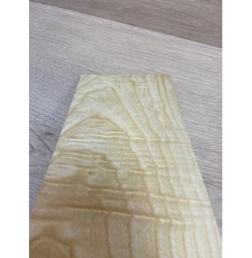 Ясень Белый Волнистый заготовка накладки на головку грифа Смешанный ААА Волна АА 5х114х245 мм-6