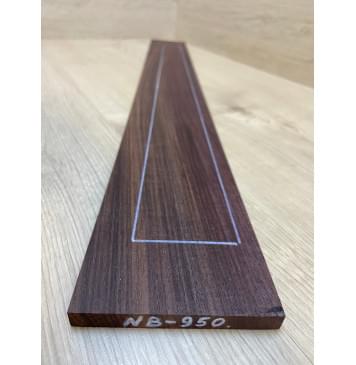 Палисандр Индийский заготовка накладки для бас-гитары Радиал АА 10х98-90х775 мм-1