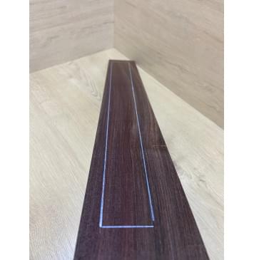 Палисандр Индийский заготовка накладки для бас-гитары Радиал АА 10х98-90х775 мм-8