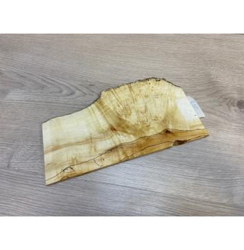 Клён Американский Каповый заготовка накладки на головку грифа Смешанный АА 6х110-150х260 мм-5