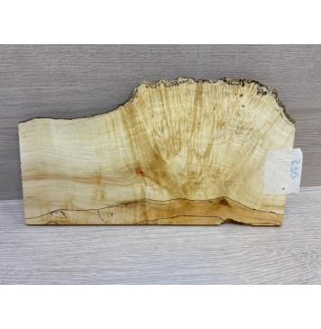 Клён Американский Каповый заготовка накладки на головку грифа Смешанный АА 6х110-150х260 мм-4
