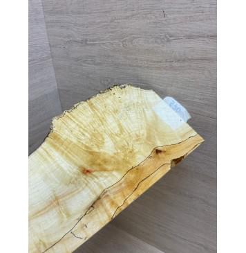 Клён Американский Каповый заготовка накладки на головку грифа Смешанный АА 6х110-150х260 мм-2