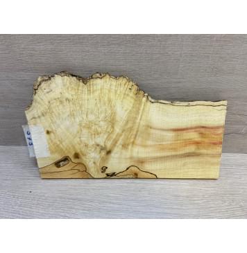 Клён Американский Каповый заготовка накладки на головку грифа Смешанный АА 6х110-145х250 мм-2