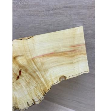 Клён Американский Каповый заготовка накладки на головку грифа Смешанный АА 6х110-145х250 мм-7