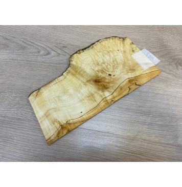 Клён Американский Каповый заготовка накладки на головку грифа Смешанный АА 6.5х107-150х260 мм-1