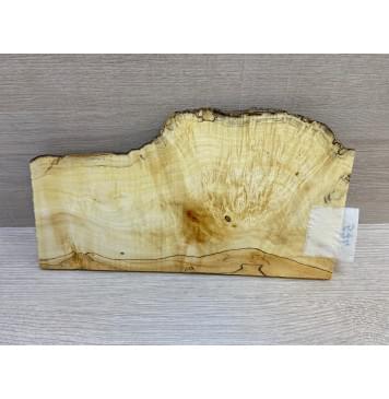 Клён Американский Каповый заготовка накладки на головку грифа Смешанный АА 6.5х107-150х260 мм-2