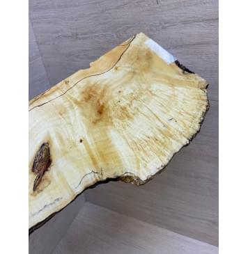 Клён Американский Каповый заготовка накладки на головку грифа Смешанный АА 6.5х107-150х260 мм-4