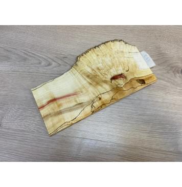 Клён Американский Каповый заготовка накладки на головку грифа Смешанный АА 7х110-150х250 мм-2