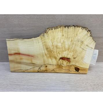 Клён Американский Каповый заготовка накладки на головку грифа Смешанный АА 7х110-150х250 мм-1