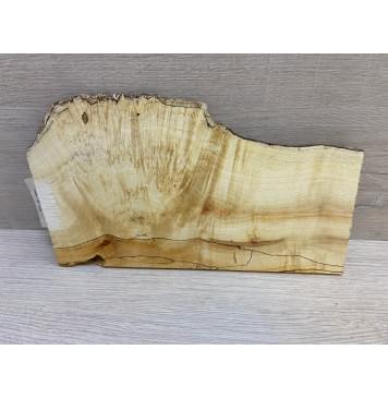 Клён Американский Каповый заготовка накладки на головку грифа Смешанный АА 7х110-150х250 мм-3