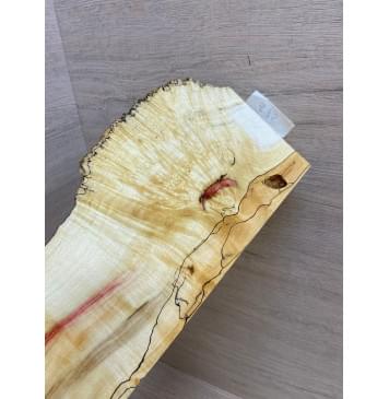 Клён Американский Каповый заготовка накладки на головку грифа Смешанный АА 7х110-150х250 мм-5