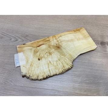 Клён Американский Каповый заготовка накладки на головку грифа Смешанный АА 4х110-148х260 мм-3