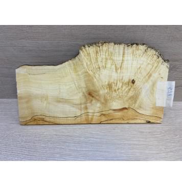 Клён Американский Каповый заготовка накладки на головку грифа Смешанный АА 4х110-148х260 мм-5