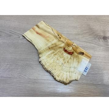 Клён Американский Каповый заготовка накладки на головку грифа Смешанный АА 5х110-148х250 мм-0