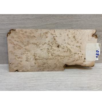 Ольха Кап заготовка накладки на головку грифа Смешанный АА 1.5х92-110х220 мм-1